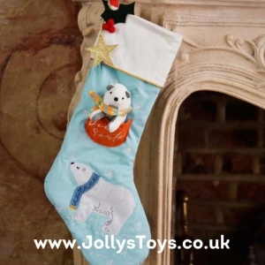 Polar Bear Christmas Stocking